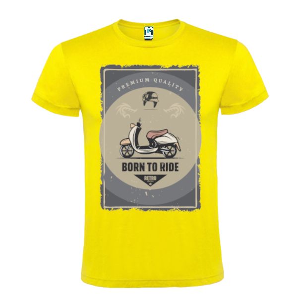 Tricou bărbat - Retro Scooter - imagine 5