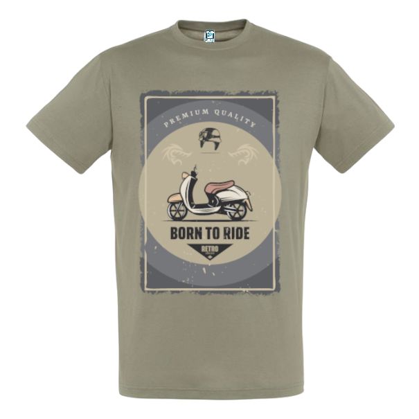 Tricou bărbat - Retro Scooter - imagine 10
