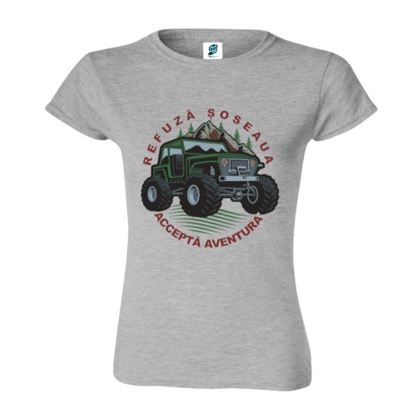 Tricou damă - Refuză șoseaua - imagine 5