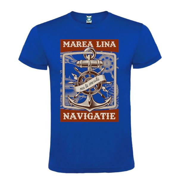 Tricou bărbat - Marea lină - imagine 4