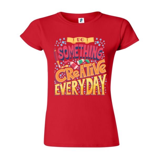 Tricou damă - Creative Everyday - imagine 5