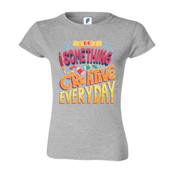 Tricou damă - Creative Everyday - imagine 3