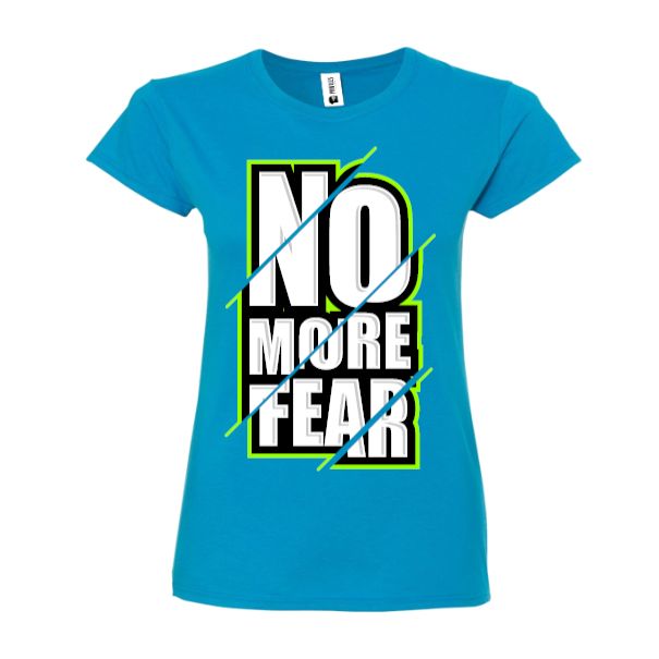 Tricou damă - No more fear - imagine 3