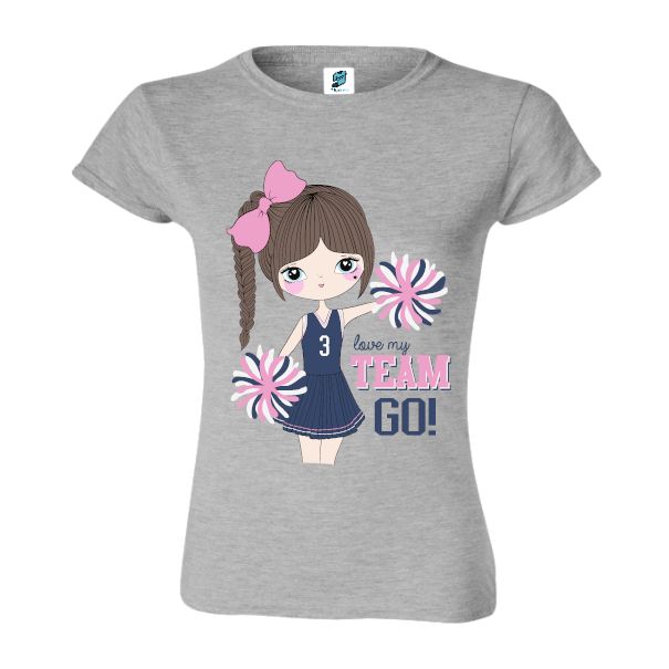 Tricou damă - Love my team - imagine 5