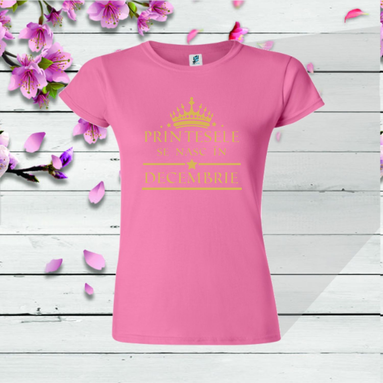 Tricou damă - Prințesele se nasc în decembrie - imagine 6