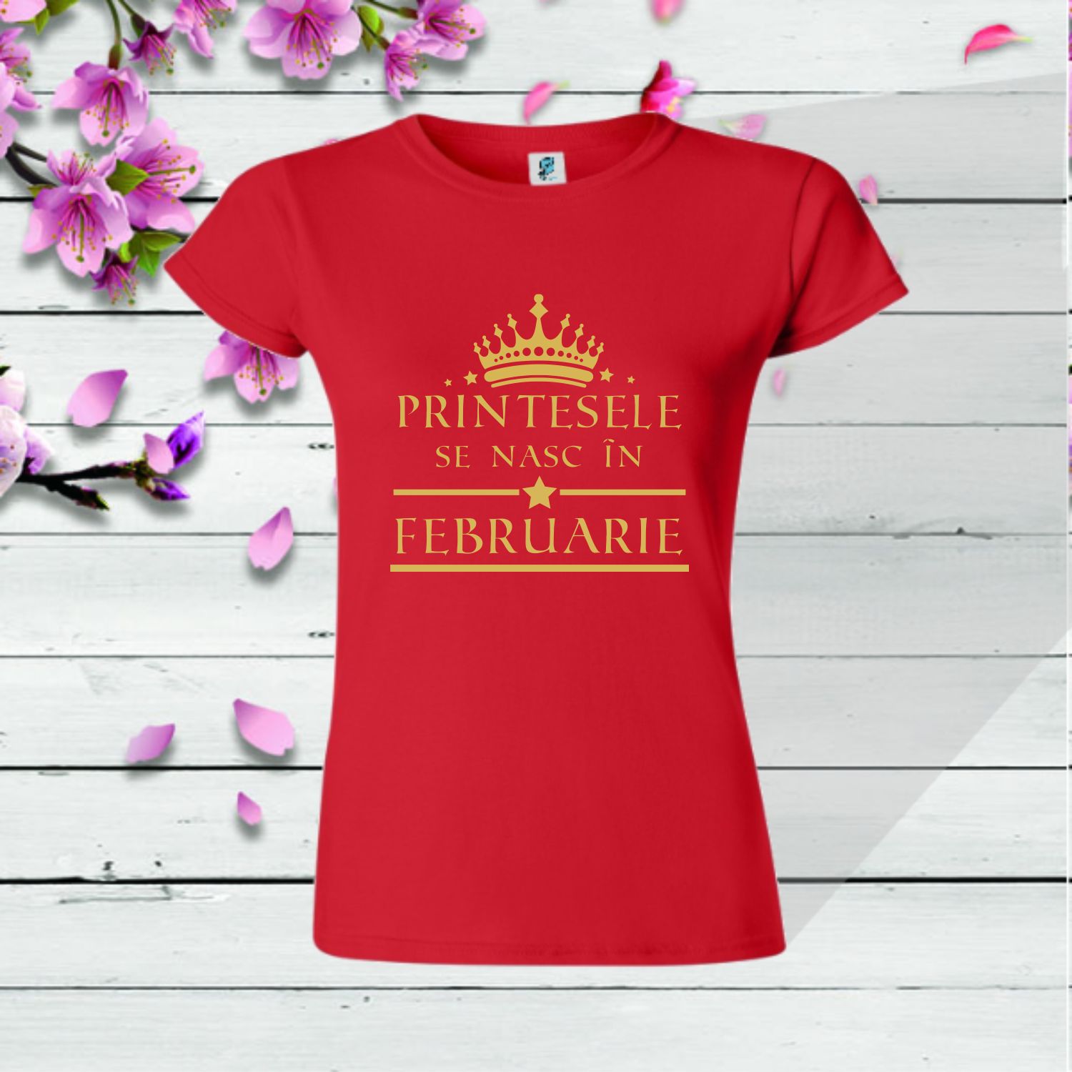 Tricou damă - Prințesele se nasc în februarie - imagine 6