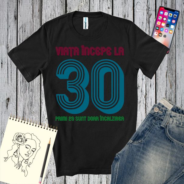 Tricou bărbat - Viața la 30