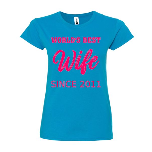 Tricou damă - 2011 Best Wife - imagine 3