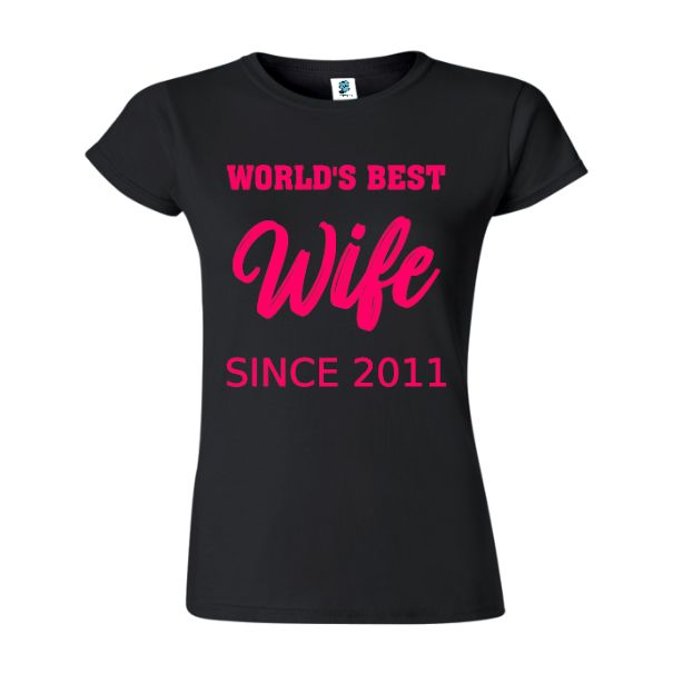 Tricou damă - 2011 Best Wife - imagine 4