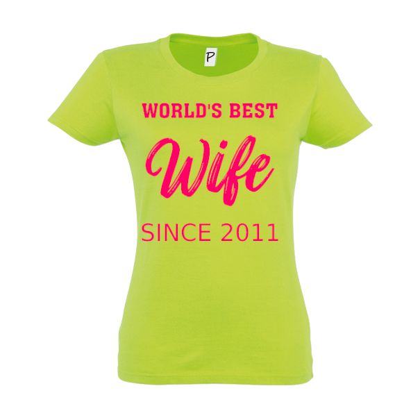 Tricou damă - 2011 Best Wife - imagine 5