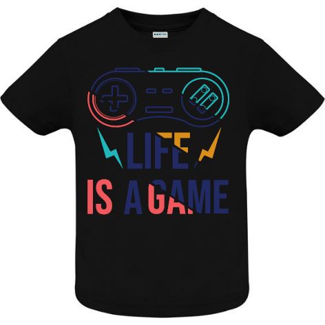 Tricou copii - Life is a game - imagine 5