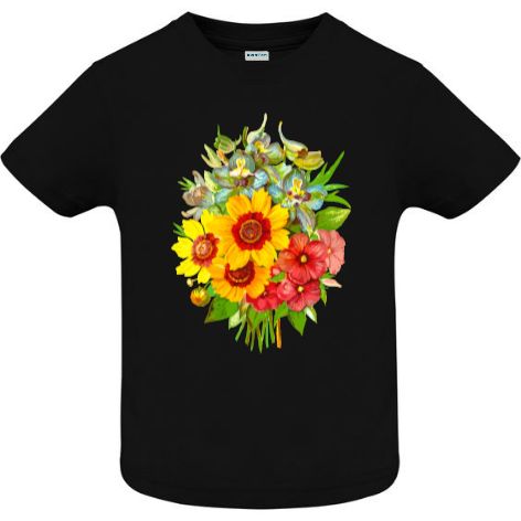 Tricou copii - Buchet cu floarea soarelui - imagine 4