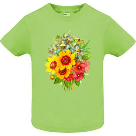 Tricou copii - Buchet cu floarea soarelui - imagine 7