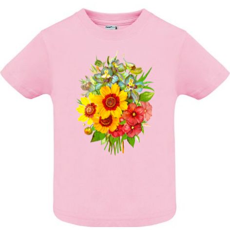 Tricou copii - Buchet cu floarea soarelui - imagine 6