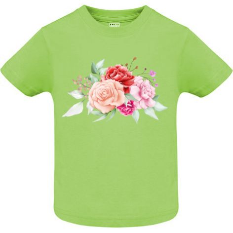 Tricou copii - Acuarelă cu trandafiri - imagine 7