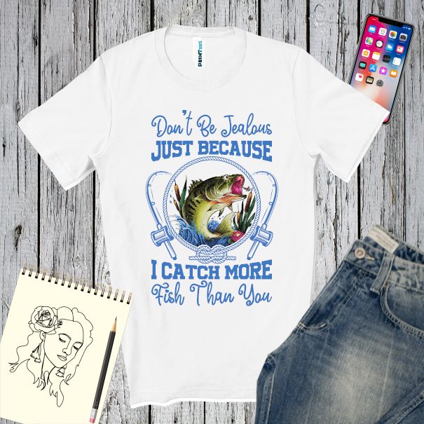 Tricou pescar - Catch more fish