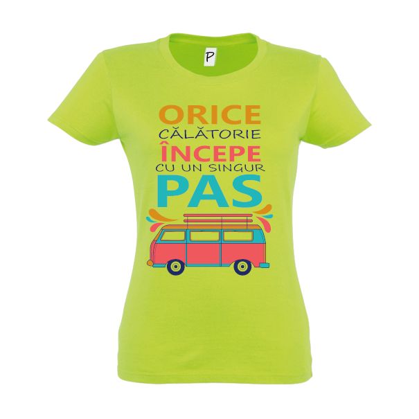 Tricou damă - Orice călătorie - imagine 5