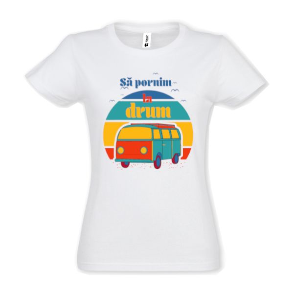 Tricou damă - Pornim la drum - imagine 2