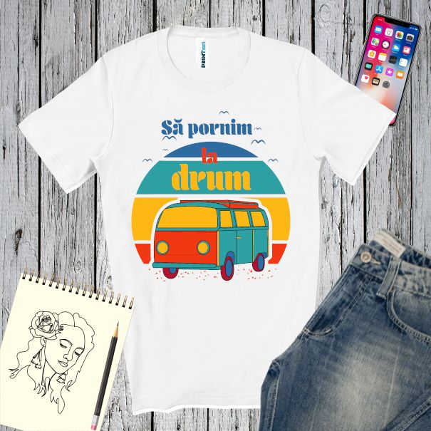 Tricou bărbat - Pornim la drum