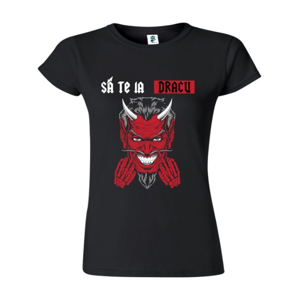 Tricou damă - Te ia Dracu - imagine 2