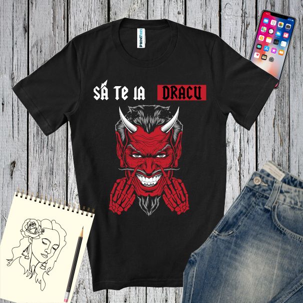 Tricou bărbat - Te ia Dracu