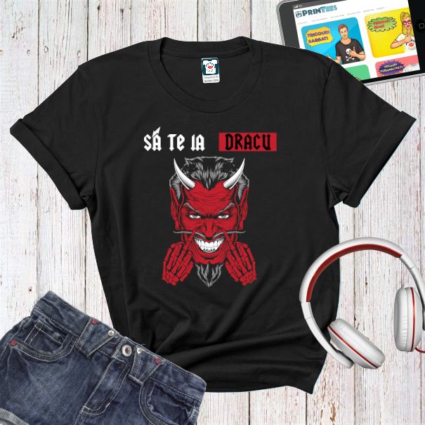 Tricou damă - Te ia Dracu