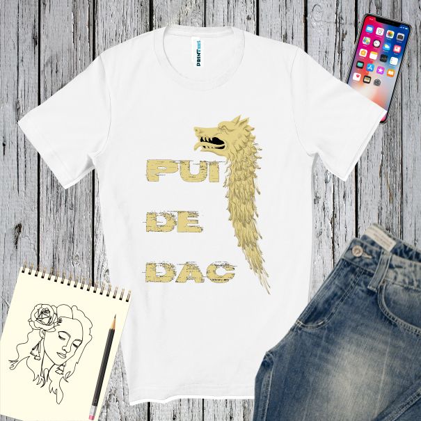 Tricou bărbat - Pui de dac - Dracon