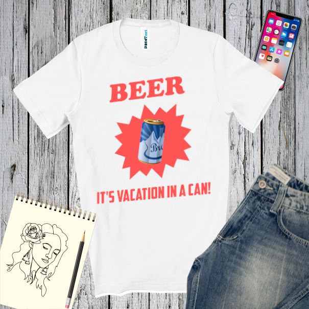 Tricou bărbat - Beer Vacation