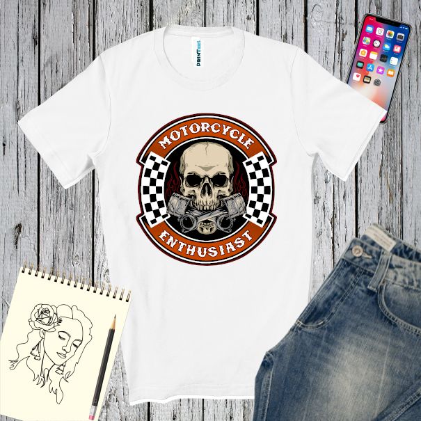 Tricou bărbat - Motorcycle Enthusiast