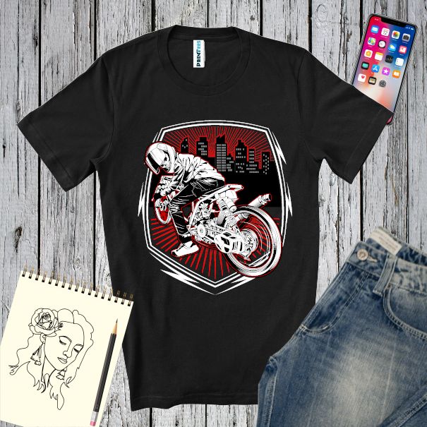Tricou bărbat - Racing Skull