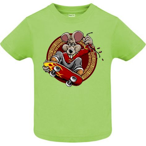 Tricou copii - Rat Skateboarder - imagine 7