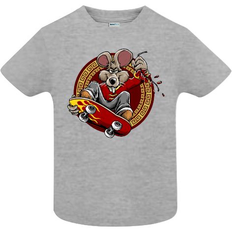 Tricou copii - Rat Skateboarder - imagine 5