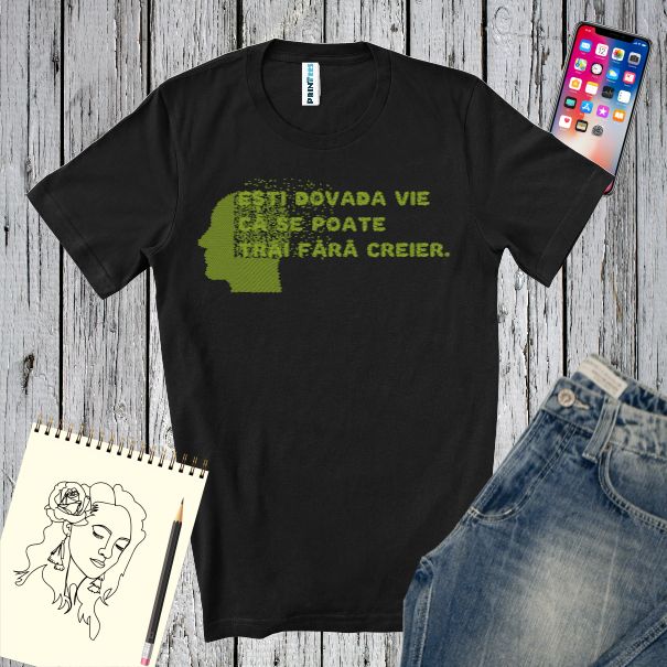 Tricou bărbat - Fără creier