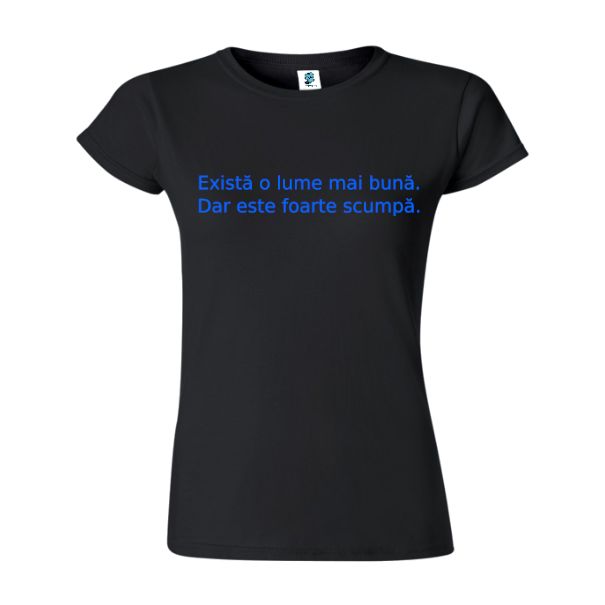 Tricou damă - Lume mai bună - imagine 3
