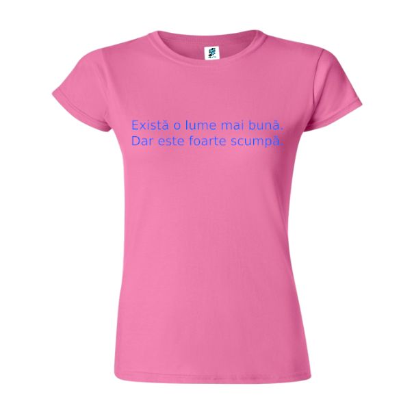 Tricou damă - Lume mai bună - imagine 5