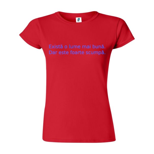 Tricou damă - Lume mai bună - imagine 4