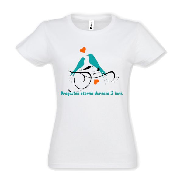 Tricou damă - Dragostea eternă - imagine 2