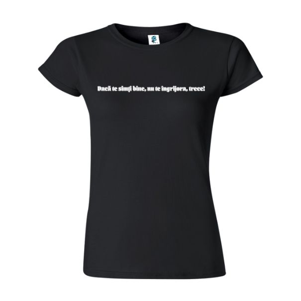 Tricou damă - Te simți bine - imagine 4