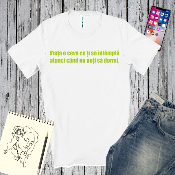 Tricou bărbat - Când nu dormi