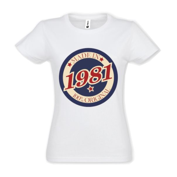 Tricou damă - Original 1981 - imagine 2