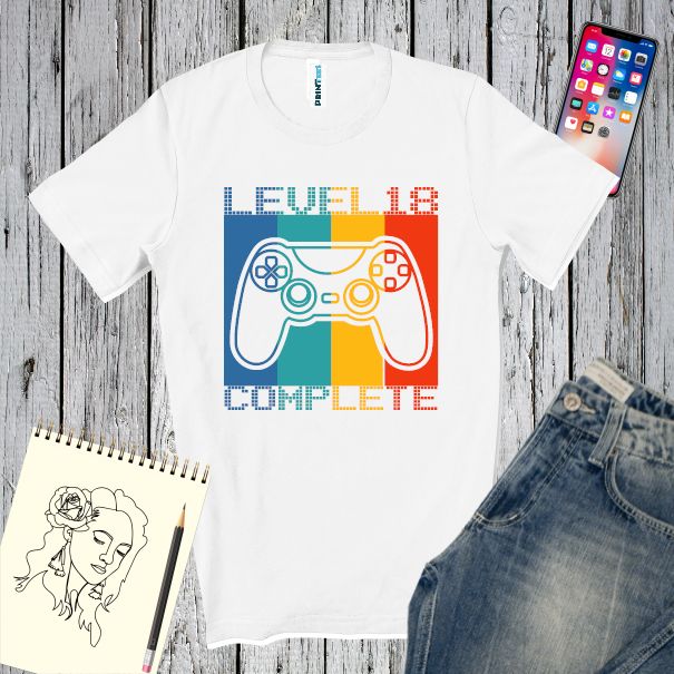 Tricou bărbat - Level 18 Complete