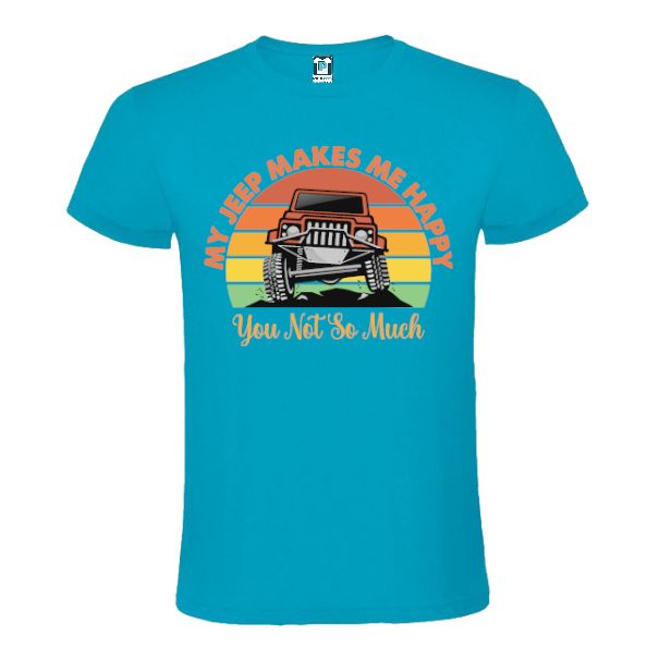 Tricou bărbat - Happy Jeep - imagine 3