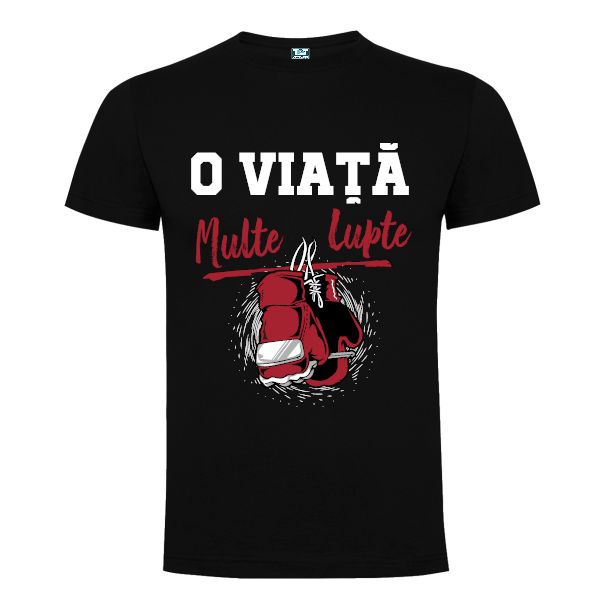Tricou bărbat - Multe lupte - imagine 3