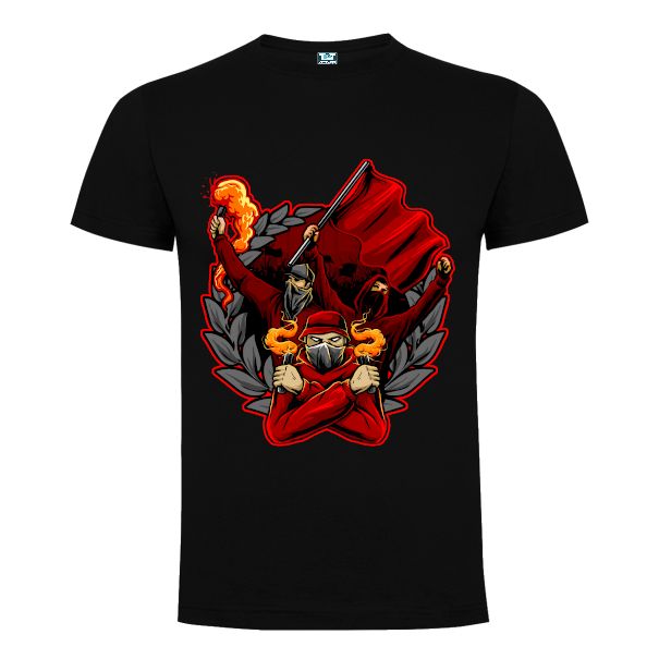 Tricou bărbat - Suporteri în roșu - imagine 3