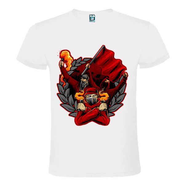 Tricou bărbat - Suporteri în roșu - imagine 2