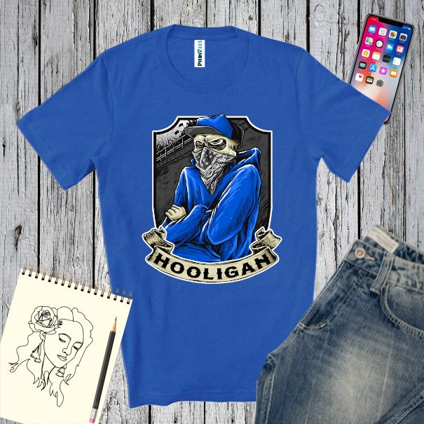 Tricou bărbat - Blue Hooligan