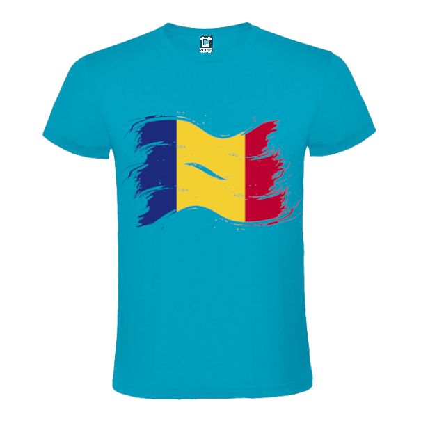Tricou bărbat - Steag românesc - imagine 3
