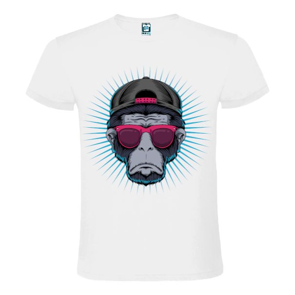 Tricou bărbat - Maimuța supărată - imagine 2
