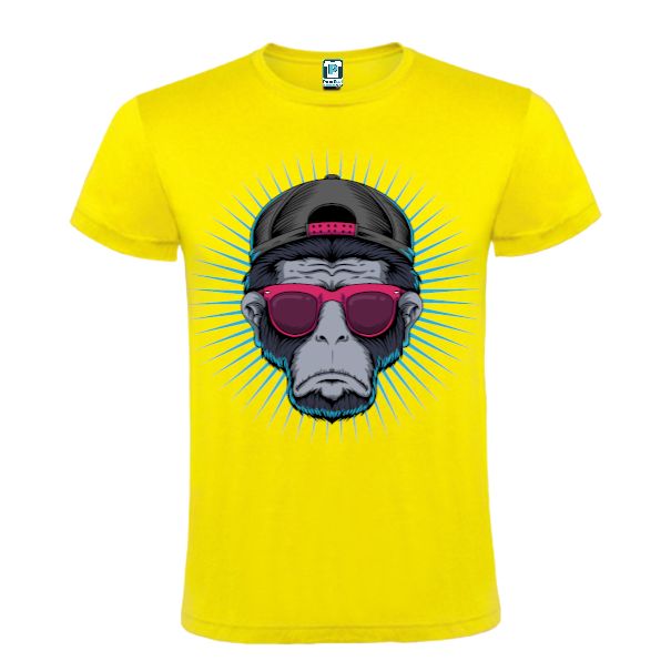 Tricou bărbat - Maimuța supărată - imagine 3