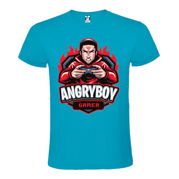 Tricou bărbat - Angryboy Gamer - imagine 4